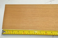 Ugly Teak Raw Wood Veneer Sheet 5.5 x 31 inches 1/42nd 4666-18