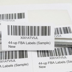 Amazon FBA Label (100 Sheets 4400 Labels) 44-up labels 48.5*25.4mm on A4