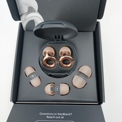 Loop Experience 2 Rose Gold Noise Reduction Earplugs 12 dB Rating