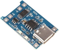 10-pack TP4056 Type-C USB 5V 1A Lithium Battery Charger Modules with Protection