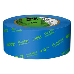 ScotchBlue Sharp Lines Painter’s Tape (2093): 1.41 in. x 60 yds. (Blue) [8-pack]