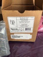 Edwards Signaling-869STRA-AQ-Amber Strobe & Horn 24V AC/DC 24VCA/CC new $38