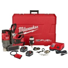 Milwaukee 2788-22HD M18 FUEL 1-1/2 in Lineman Magnetic Drill Kit NEW