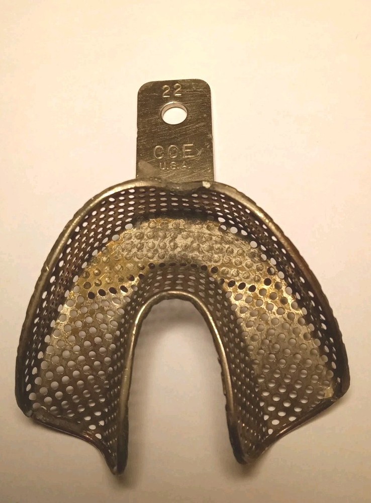 GC America COE Impressions Tray # 22 Perforated Lower Arch