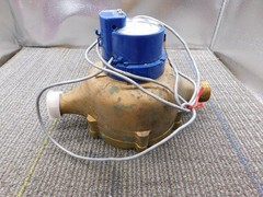 NEW (See DESC) Hersey Mueller 1 in. Model 452 Water Meter. NSF-61 No Lead W/End