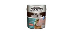 Rust-Oleum 317927 RockSolid Wet Look Concrete Sealer, 1 Gal., Clear