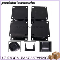 4PCS Vibratory Plate Compactor Rubber Isolator Shock Mount For Bobcat PCF64