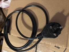 New United Kingdom 3-PIN AC Plug Cord Set With C5 Connector Set 2.5A