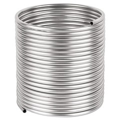 50Ft 1/2″ Stainless Steel Tubing Coil for Water Chillers and Brewing