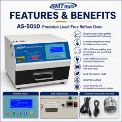 Precision Lead Free Reflow Oven (AS-5010)