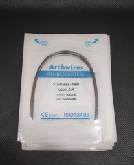 Dental Orthodontic Treatment Stainless Steel Arch Wires Round Natural Form