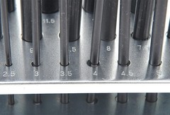 60 Piece Transfer Punch Set – Heat Treated Steel