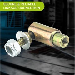 Throttle Disconnect, Quick Release Ball Joint, in Female Thread Steel Linkage…