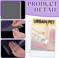 4 Pack Hard Plastic Magazine Protectors, Clear Magazine Display Sleeves Premi…