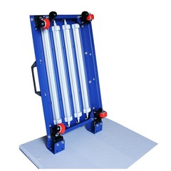 TECHTONGDA 110V 11.8×15.7in Movable LED Exposure Unit Timer Function 4 Tubes