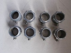 Lot of 8 Multiple Brands 1-1/4″ Set Screw Double Connectors *FREE SHIPPING*