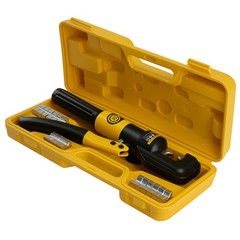 10 Ton Cable Crimping Tool Kit W/ 9 Dies Storage Case for Copper Wire Terminal