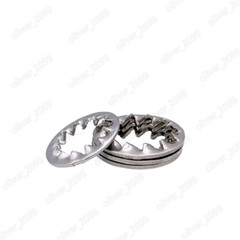 304 Stainless Steel Serrated Lock Washers Internal Teeth M2 M2.5 M3 M4 M5 M6 M30