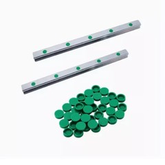 100Pcs New Guide Dust Protector Cap Cover Linear Rail HGR20 GREEN C5