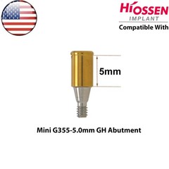 US Dental Overdenture Locator Abutment fit Hiossen Oss ET Mini/Regular Implants