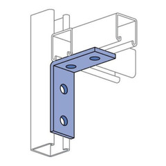 Unistrut P1325-GR, 4-Hole, 9/16″ Hole, Green, 90D, Channel Angle Fitting, 1pc
