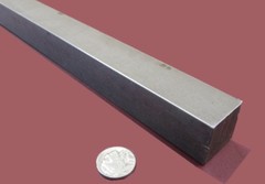 Square 4140 Alloy Steel Annealed Bars, 1 1/8″ x 1 1/8″ Wide x 12″ Length