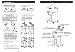 120-Sheet Paper Shredder Cross Cut 5.28Ga Commerical For Office Home Credit Card