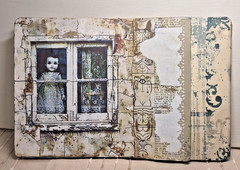 Junk Journal THROUGH THE ATTIC WINDOWS