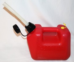 Blitz 1 Gallon 4 Oz Self Venting Pre Ban Plastic Gas Can 11802 Flexible Spout