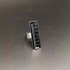 5Pcs Dental instrument Aluminium Alloy Dentistry Ring Ruler Root Canal Measuring