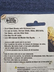 (2 PCS) TOOL CACHE 56103: Padlock 40mm With 2 Keys