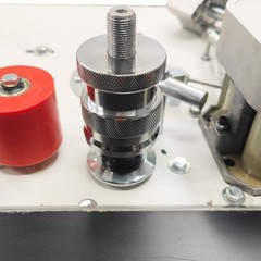 Industrial Linear Curved Edge Banding Machine 110V Speed Adjust 0.4-2mm Thicknes