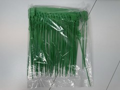 Bulk Lot Green Plastic Security Seals Numbered Tamper Evident Pull Tight Sealed