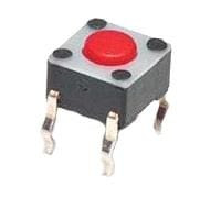 65Pcs FSM6JH Tactile Switches SPST OFF-(ON) Round pushbutton