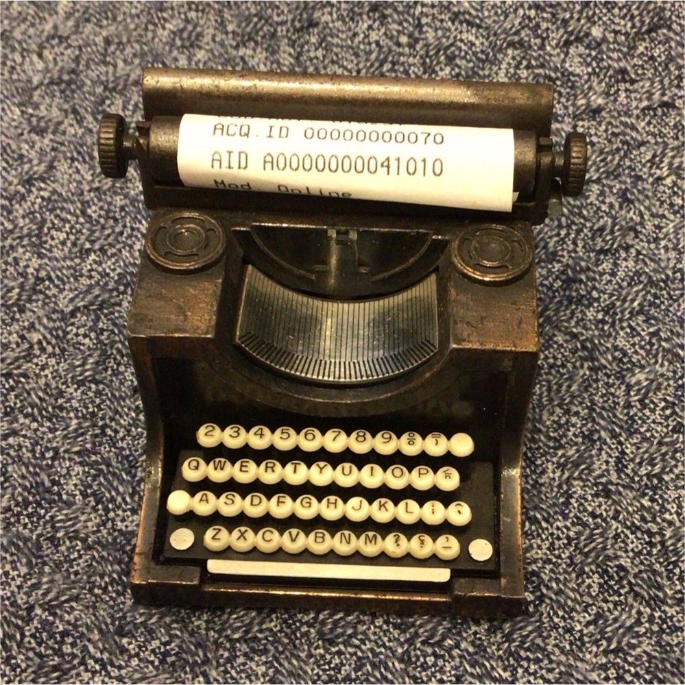 Play-Me Typewriter pencil sharpener Ref. 973 MPN 973 Made in Spain