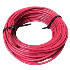 New 100’ Red Pink 10 AWG THHN THWN Stranded Copper Alan Wire – Open Box
