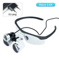 2.5X 3.5X Dental Binocular Magnifier Optical Loupes 320-420mm Magnifying Glass