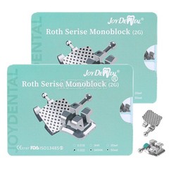 1000PCS AZDENT Dental Orthodontic MIM Monoblock Brackets Brace Roth.022 345 HOOK