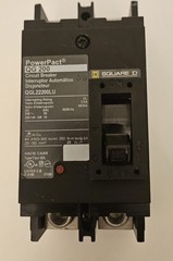 SQUARE D POWERPACT QG 200AMP 2-POLE 240V MAIN CIRCUIT BREAKER QGL22200LU