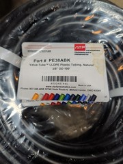 ATP PE38ABK Value-Tube LLDPE Black Plastic Tubing 3/8” OD 100′ Sealed