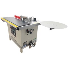 Electric Woodworking Straight Curved Line Edge Banding Machine 110V 0-15m/min