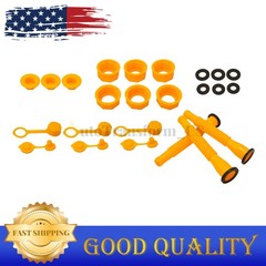 3x Replacement Gas Can Vent Spout Nozzle Kit For Old Style Cap7 Plastic Gas Cans