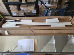Stainless Steel Wall Mount Floating Shelf 12×60 Inch 315lb NSF Hally Inches Home
