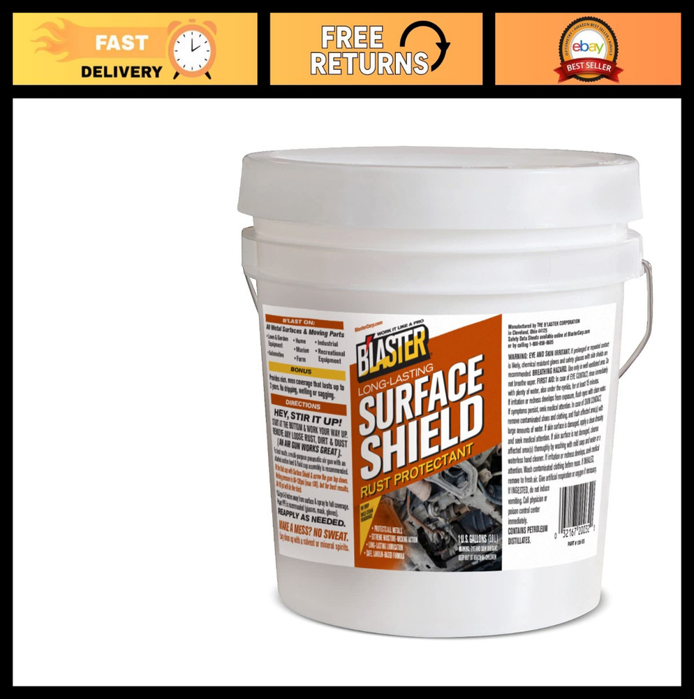 Anti-Rust Surface Shield for Metal – Long-Lasting Corrosion Protection, 1 Gallon