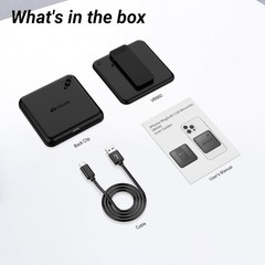 64GB Magnetic Voice Recorder Voice Activated with AI Noise Reduction Device NEW