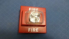 Siemens U-MCS Fire Alarm Strobe Wall Mount Red