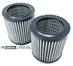 2 PACK SOLBERG 19, GAST AJ134C AIR FILTER ELEMENTS – 4.75 TALL 4.3/8 OD 3” ID