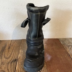 PAIR HAIX FIRE HERO MENS SIZE 7.5 FIREFIGHTING BOOTS LEATHER