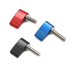1/4 3/8 UNC Adjustable Clamping Thumb Screw Wing Knob Lever Hand Grip Bolt Metal