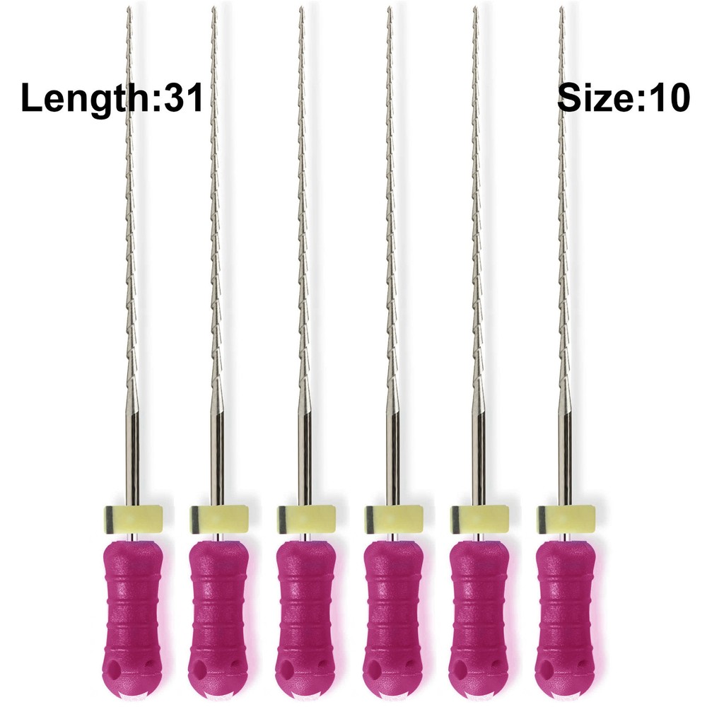 Sky Choice Hedstrom Files – 31 mm Length, Size 10 Purple w/Rubber Stopper 6/Pkg